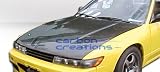 1989-1994 Nissan Silvia S13 Silvia Carbon Creations Oem Hood