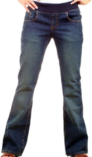 Belly Envy Women's 5 Pocket Belly by Design Maternity Bootcut Jeans