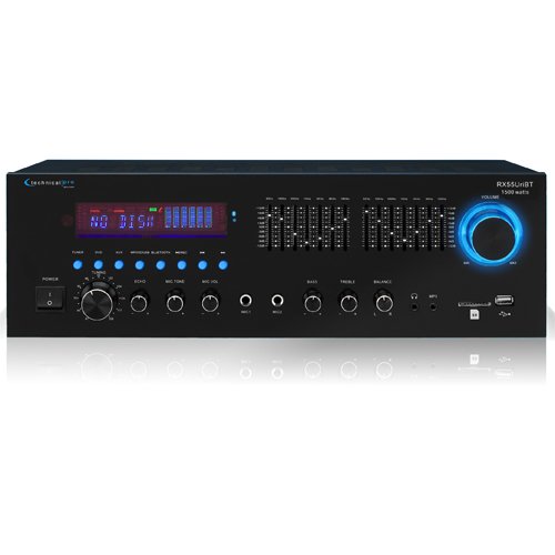 Technical Pro Open Box RX55URIBT Professional Receiver with USB & SD Card Inputs On Sale