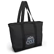 ODU Logo Tote Bag Black Deluxe Old Dominion University - For Travel or Beach Best Unique Gift Ideas for Her, Women, or Ladies
