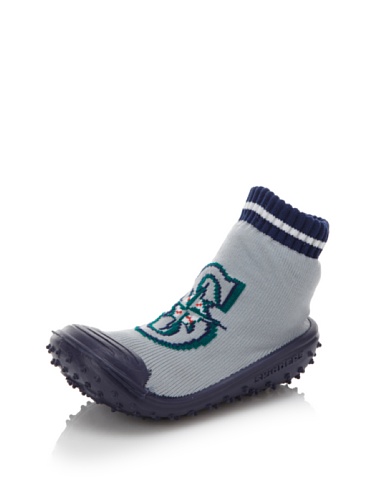 Skidders Toddler Baby Infant Gray Seattle Mariners Sport Sneaker (4 (12 months))
