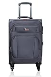 F Gear Cabinet Polyester 71 cms Grey Soft sided Suitcase RS.2999.00 (73.00% Off) - Amazon