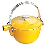 Review Staub 1650043 / Staub La Theiere Round 1-Quart Teapot, Yellow