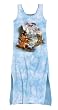 Dreams of Wolf Spirit Tank Dress, Adult Sizes Small - 3XL Organic Dyes