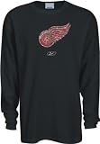 Detroit Red Wings Faded Logo Long Sleeve Waffle Shirt