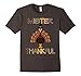 Thanksgiving Mister Thankful T-Shirt Turkey Boys Costume