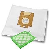 Produkt-Bild: Hepa Filter EFH 12 + 10 Staubsaugerbeutel f&uuml;r Philips Performer FC 9150