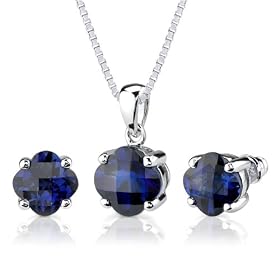 Classic Sophistication: 10.50 carat Checkerboard Lily Cut Blue Sapphire... by Peora