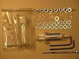 Xbox 360 Repair Kit XCLAMP 3 Red Light Fix X-Clamp RROD Red Ring Complete - Hardware Arctic Silver A