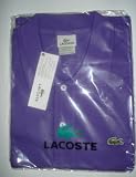 Lacoste Mens Polo Shirt Purple Size 4 Small