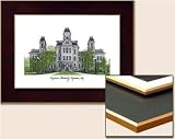 Syracuse University Collegiate Laminated Framed Collegiate 18x14 Lithograph
