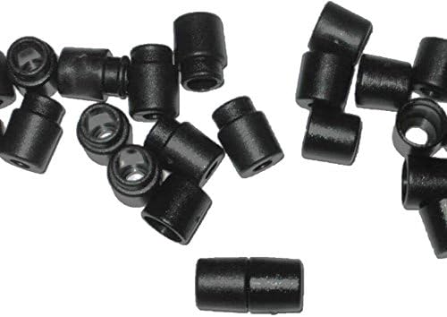 Ezer to Open POP Barrel Lanyard/necklace Buckle Connectors for Paracord (20 connectors)
