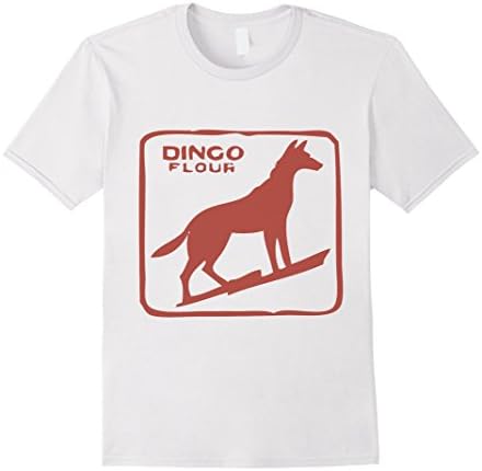 Men's Dingo Flour Mill T-shirt Large White