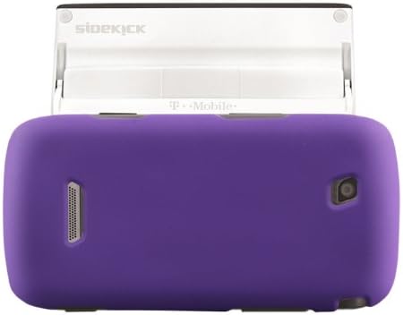 Hypercel Rubberized Snap-On Cover for Sidekick 4G - Skin - Retail Packaging - Purple
