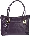 Jane Shilton Stamford Leather Pleat Detail Tote Bag