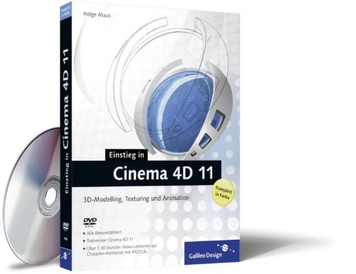 Produkt-Bild: Cinema 4D 11: Der Cinema 4D-Einstieg in Farbe (Galileo Design)