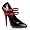 Black/Red Patent