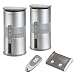 Produkt-Bild: Vivanco digitales Funk-Lautsprecher-Set mit Fernbedienung - Outdoor (spritzwassergesch&uuml;tzt), 2,4GHz, silber