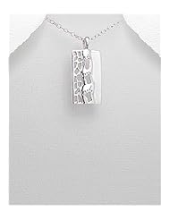 Pendant Necklace In 92.5 Sterling Silver