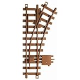 g scale plastic switch track right hand one piece by NEWQIDA TOYS FACTORY