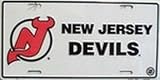 New Jersey Devils NHL License Plates Plate Tag Tags auto vehicle car front