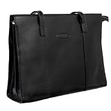Produkt-Bild: Maxwell Scott - Luxus Schwarze Schultertaschen (Scala)