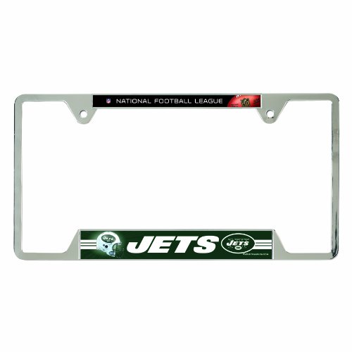 NFL New York Jets Metal License Plate Frame at Amazon.com