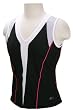 Bolle Women's Jazz Color Block V-Neck Shell Tennis Tank Top