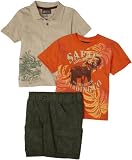 Nannette Boys 2-7 3 Piece Short Set