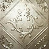 Ceiling Tile - Faux Tin Like - Anet Antique Gold 20x20"
