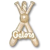 University of Florida Gators Bats Pendant (14kt)