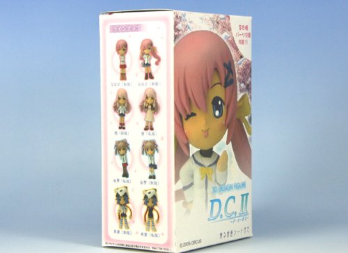 ダカーポII香る台座シート付き 3D DESIGN FIGURE D.C.II ハピネット（全８種フルコンプセット）