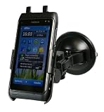 mumbi KFZ Halterung Nokia N8 N8-00 Autohalterung Auto Halterung / VibrationsFREI / 90° QUERBetrieb möglich