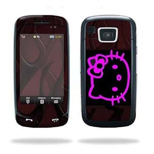 Cell Phone HELLO KITTY Hot Pink Vinyl Sticker/Decal (1.25" X 2.5" Graphic fits most cell phones)