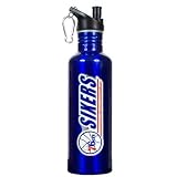 Denver Nuggets 26 oz. Stainless Steel Water Bottle with Pop Up Spout (Blue)