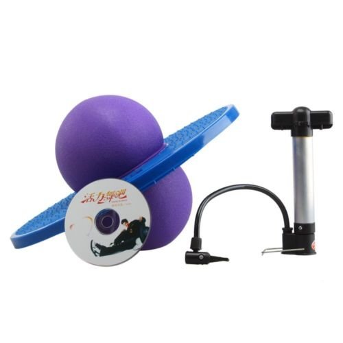 Purple Rock Hopper Balance Pogo Jumping Exercise Space Ball Toy Ball