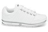 K-Swiss Men's Oxboro (White/Plat 13.0 M)