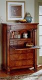 Specialty Cherry Secretary Desk with Drop Lid