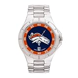 Denver Broncos NFL Men's Pro II Watch with Stainless Steel Bracelet