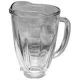 Oster 118513-000-000 glass jar for Oster Fusion blenders.