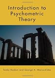 Introduction to Psychometric Theory TENKO