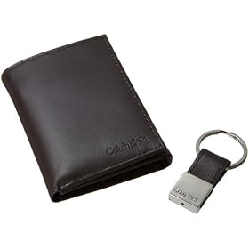 Buy Calvin Klein Mens Leather Trifold by Calvin Klein