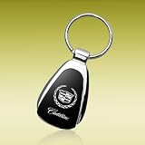 Cadillac Black Tear Drop Key Chain