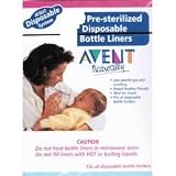 Avent Naturally 40 Pre-Sterilised Disposable Bottle Bags