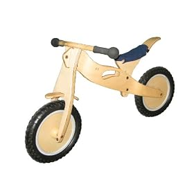 Childrens Wooden Training Bike - Jet