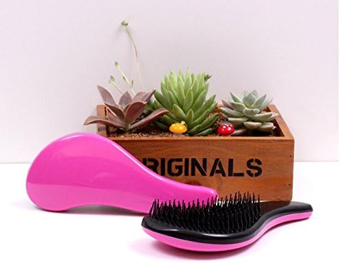UCare Hair Detangler Brushes Professional Comb Plastic Detangling Brush Anti-Static Detangling Hairbrush Comb (2Packs) At Random Color