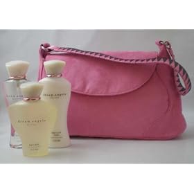 Victoria's Secret Dream Angels DIVINE Mist/ Body Lotion/ Body Wash and Pink Tote Bag - 4 Pcs Gift SET