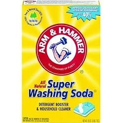 Church & Dwight Co 03020 Arm & Hammer Super Washing Soda Laundry Booster