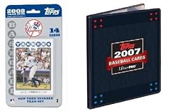 Topps 2008 Team Set and 3 packs of 2008 Topps Series 1 with a Free 2007 Topps Portfolio - New York Yankees - New York Yankees