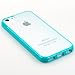 Teviwin (A106) 10pcs New Matt Frosted iPhone 5 Case Clear Hard Back Cover Soft TPU Bumper Frame Case for Apple iPhone 5C, Teviwin Stylus Included